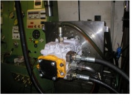 Démontage Expertise Réparation Remontage Essais sur banc d'une pompe hydrauliqueFHI