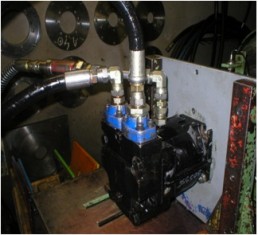 Démontage Expertise Réparation Remontage Essais sur banc d'une pompe hydraulique SAUER