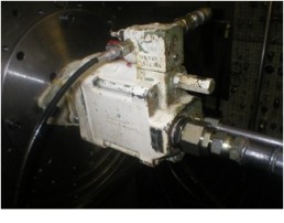 Démontage Expertise Réparation Remontage Essais sur banc d'une pompe hydraulique LEDUC DELTA