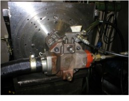 Démontage Expertise Réparation Remontage Essais sur banc d'une pompe hydraulique REXROTH A10VO100