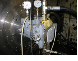 Démontage Expertise Réparation Remontage Essais sur banc d'une pompe hydraulique REXROTH A4VG40