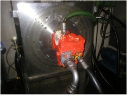 Démontage Expertise Réparation Remontage Essais sur banc d'une pompe hydraulique REXROTH A7VO55