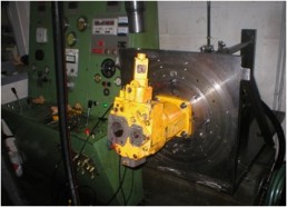 Démontage Expertise Réparation Remontage Essais sur banc d'une pompe hydraulique HYDROMATIK 7VTO107