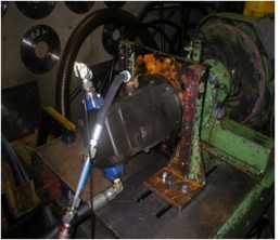 Démontage Expertise Réparation Remontage Essais sur banc d'un moteur hydraulique-VONROLL-MFKW