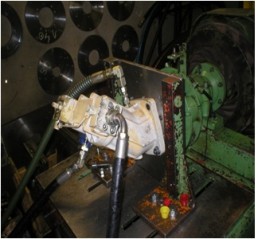 Démontage Expertise Réparation Remontage Essais sur banc d'un moteur hydraulique-A2FM107