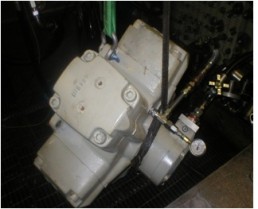 Démontage Expertise Réparation Remontage Essais sur banc d'un moteur hydrauliqueCALZONI-MR7000