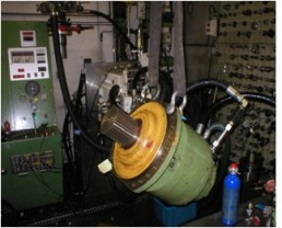Démontage Expertise Réparation Remontage Essais sur banc d'un moteur hydraulique Poclain-MS50