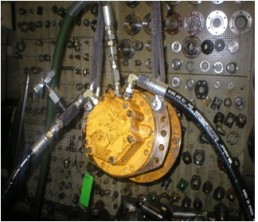 Démontage Expertise Réparation Remontage Essais sur banc d'un moteur hydraulique-POCLAIN-MS08